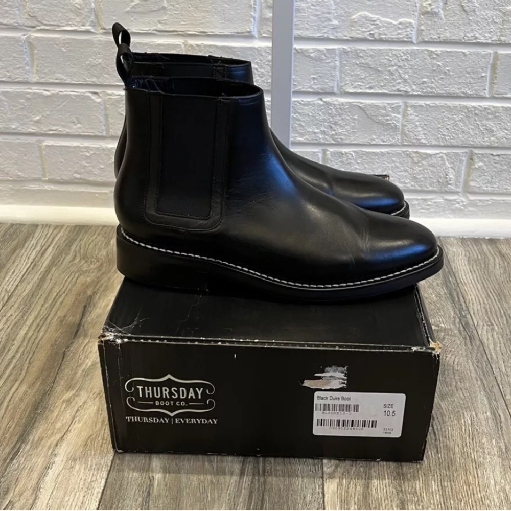 Thursday Boots - The Duke - Black - 10.5